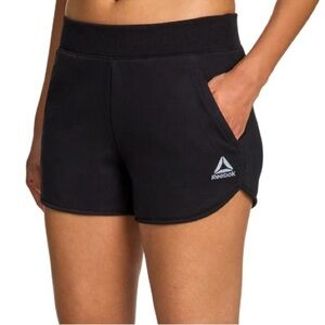 Reebok Women's Black Studio Shorts, Size Small